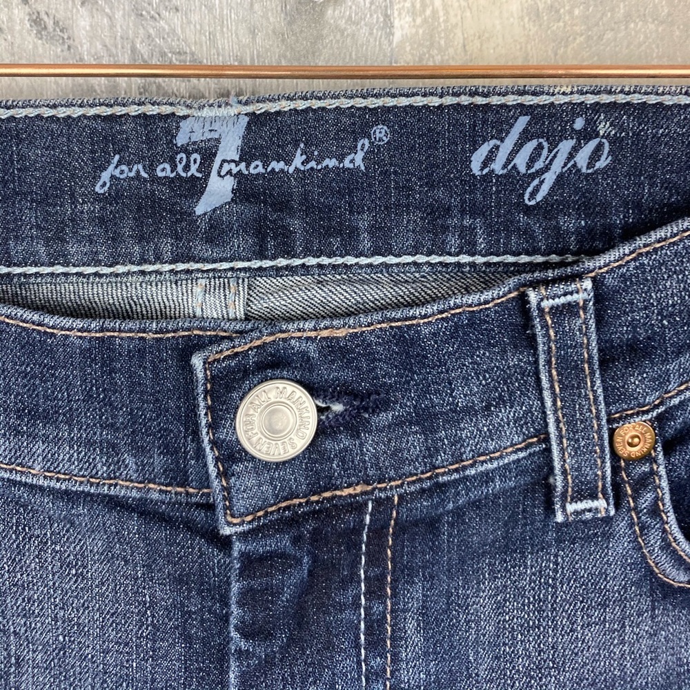 7 For All Mankind Dojo Jewel Pocket Jeans Size 28 - Picture 7 of 8